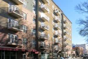 Best Raleigh Neighborhoods, Downtown Raleigh, Hillsborough Neighborhood, 222 Glenwood Condos, Looking South.