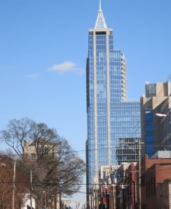 PNC Building, 301 Fayetteville St. Condominiums on Upper Floors, Best Raleigh Neighborhoods, Downtown Raleigh, Central Raleigh Neighborhood, Fayetteville Street District