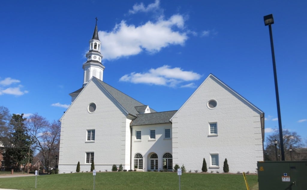 Recently Opened Holy Trinity Anglican Church-Peace and Blount Streets