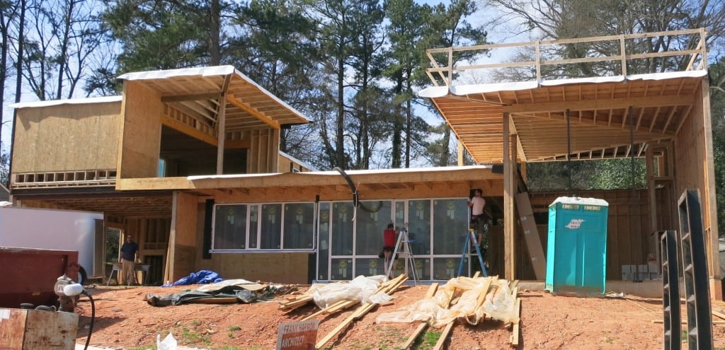 Cameron Village, Bryan St., Frank Harmon Design Under Construction