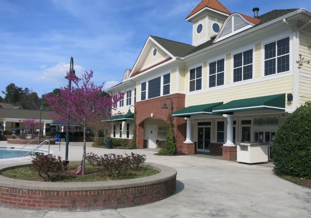 Brier Creek Swim and Tennis Pavillion -Pool Side, Best Raleigh Neighborhoods, North Raleigh, Brier Chapel