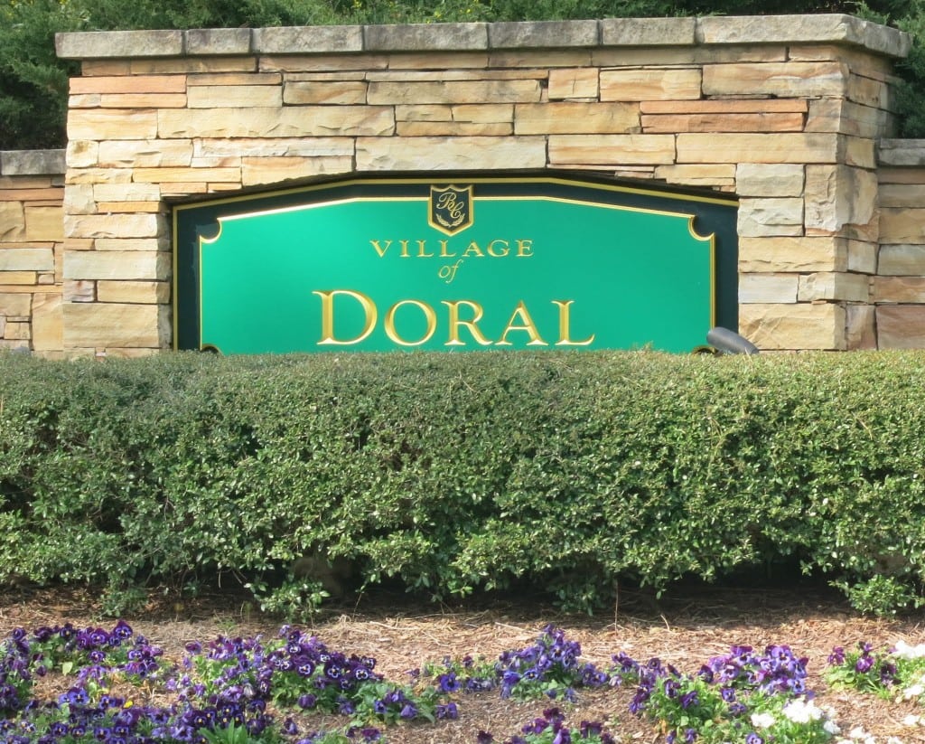 Village of Doral Entrance