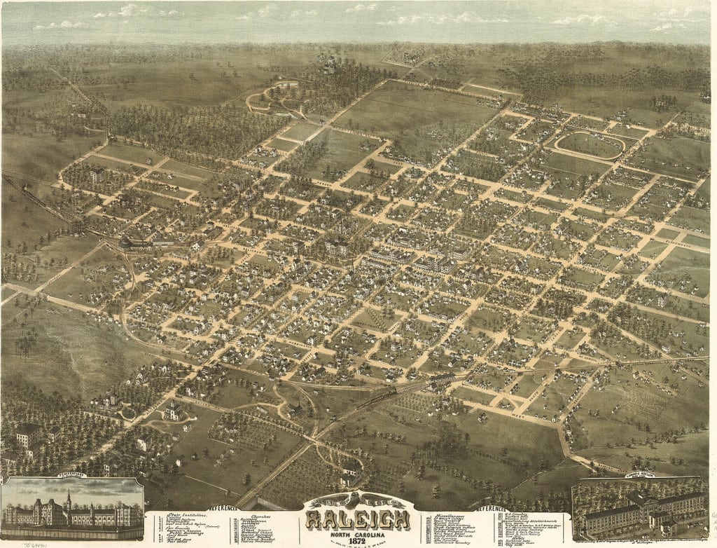 Raleigh, in 1872