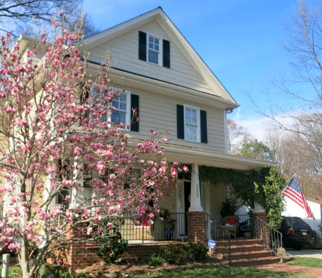 Village Mill Pl., Infill Street off Sunrise, Five Points Area, Best Raleigh Neighborhoods, Inside the Beltline, Five Points Neighborhood, Whitaker Mill Area