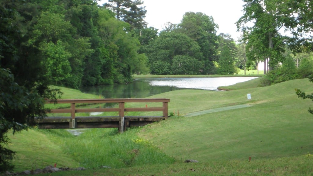 -Bridge Between 8th Fairway and Green